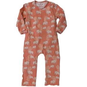 Magic Balloon baby romper size 12-18 months elephants with back buttons